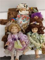 ASSORTED DOLLS, KIMBERLY, MISC