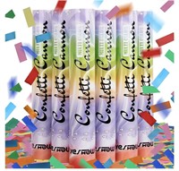 Confetti Cannon Party Poppers Biodegradable