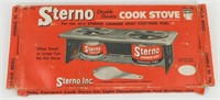 Sterno Double Service Cookstove with Original Box