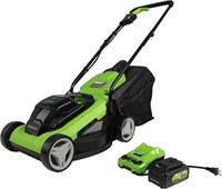 Greenworks 24V 13" Cordless Push Lawn Mower
