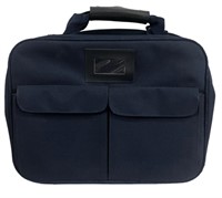 Blue Briefcase with Handle