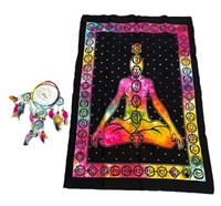 Groovy Wall Tapestry & Dream Catcher