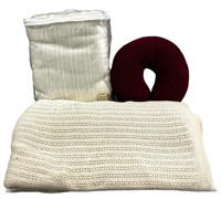 Blankets & Neck Rest Pillow
