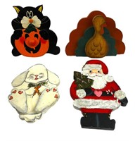 Vintage Wooden Holiday Decor