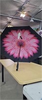 NEW Inverted Umbrella Pink Flower