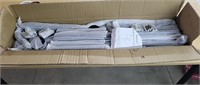 NEW IN BOX Industrial Pipe Clothing Rack (62.5" W
