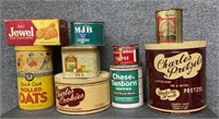 Vintage dvertising Tins and Boxes