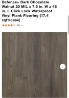 Pergo Flooring  Waterproof 5 boxes Approx 87 sq ft