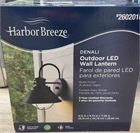 Harbor Breeze Outdoor LED Wall Lantern
