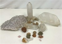 Assortment  of Crystal and Quartz
