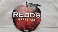 REDS APLLE ALE TIN TACKER SIGN