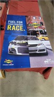 LARGE SUNOCO POSTERBOARD SIGN