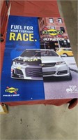 LARGE SUNOCO POSTERBOARD SIGN