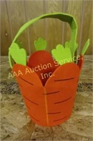 Felt Carrot Easter Baskets. Quantity of 5. Some