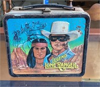 1980 lone ranger metal lunchbox