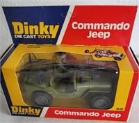 Dinky Die Cast Toys - Comando Jeep 612