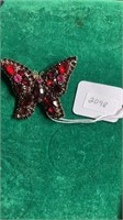 Weiss butterfly brooch
