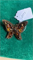 Weiss Butterfly brooch