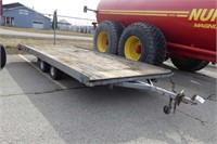 Tandem Axle 7ft x 16ft Snowmobile Trailer