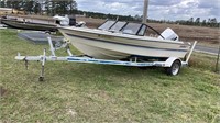 17ft Eagle Boat and Trailer