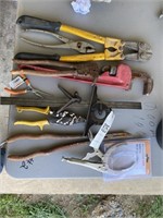 Misc. Tools, Pipe Wrench, Plies, Cutters