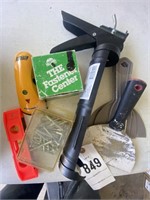 Misc. Tools , Scraper, Stud Finder, Screws