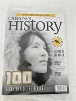 Canada's 100th Edition History Magazine Sealed