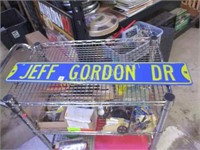 HEAVY JEFF GORDON STREET SIGN