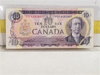 1971 $10 Canada Bill