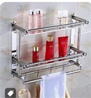 Haundry Shower Caddy Basket With Hooks For