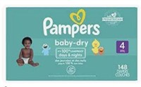 Diapers Size 4 - Pampers Baby Dry Disposable Baby
