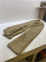 New waffle weave throw blanket. Woven cotton,