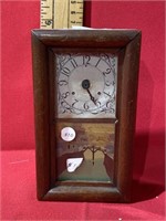 Miniature reproduction box clock