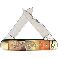 Rough Ryder RR1839 Moose Roy Rogers Pocket Knife