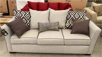 Light Gray Sofa w/ Pillows
