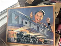 Lionel train replica picture