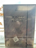 Two 20 x 30 poster frames