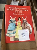 Fashion, paper, dolls from Godeys ladies book