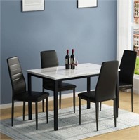 5 Pieces Dining Table Set