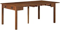 MECO Stakmore  Expanding Table Fruitwood Frame
