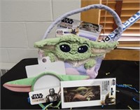 MAY THE YODA BUNNY BE WITH YOU BASKET