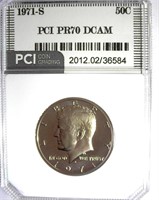 1971-S Kennedy PCI PR-70 DCAM