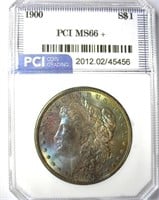 1900 Morgan PCI MS-66+ Fabulous Color