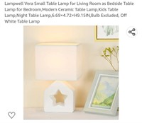 MSRP $30 Tabletop Star Lamp