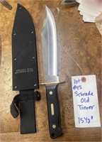 LOT#45) OLD TIMER BOWIE SCHRADE OTP17-59 KNIFE