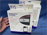 (2) Iris Garage Door Controllers Lowes 589237