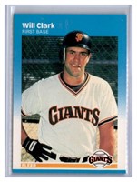 1987 Fleer Will Clark Rookie #269