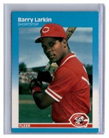 1987 Fleer Barry Larkin Rookie #204