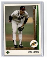 1989 Upper Deck John Smoltz Rookie #17