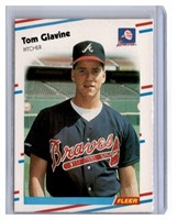 1988 Fleer Tom Glavine Rookie #539